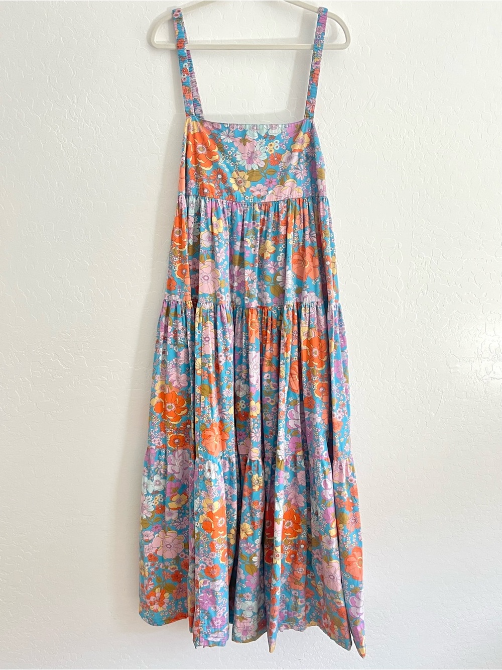 Free People + Park Slope Maxi Dress in BlueBell Combo - Picture 6 of 10